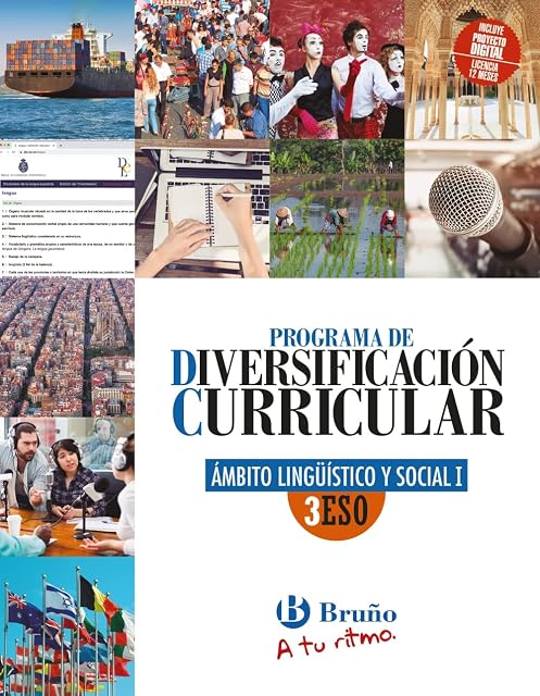 Portada de Diversificación Curricular Ámbito Lingüístico y Social 3º ESO a Tu Rit