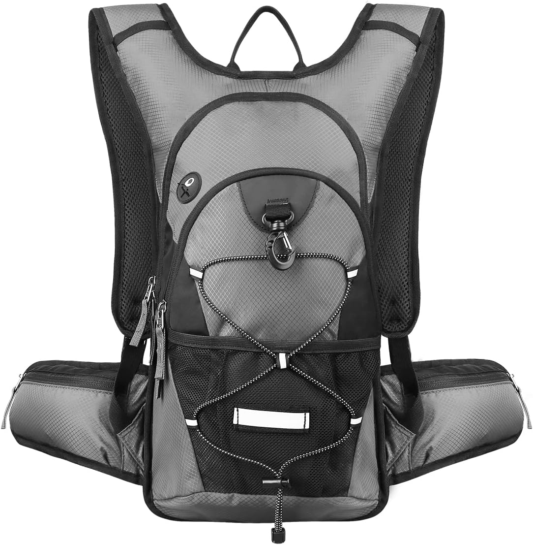 NONSAR 3L Hydration Backpack Pack with Water Bladder, Insulated Water Backpack for Women, Men, kids, Keep Liquids Cool Up to 5 Hours, Daypack for Hiking, Running, Climbing, Rave, Festival
