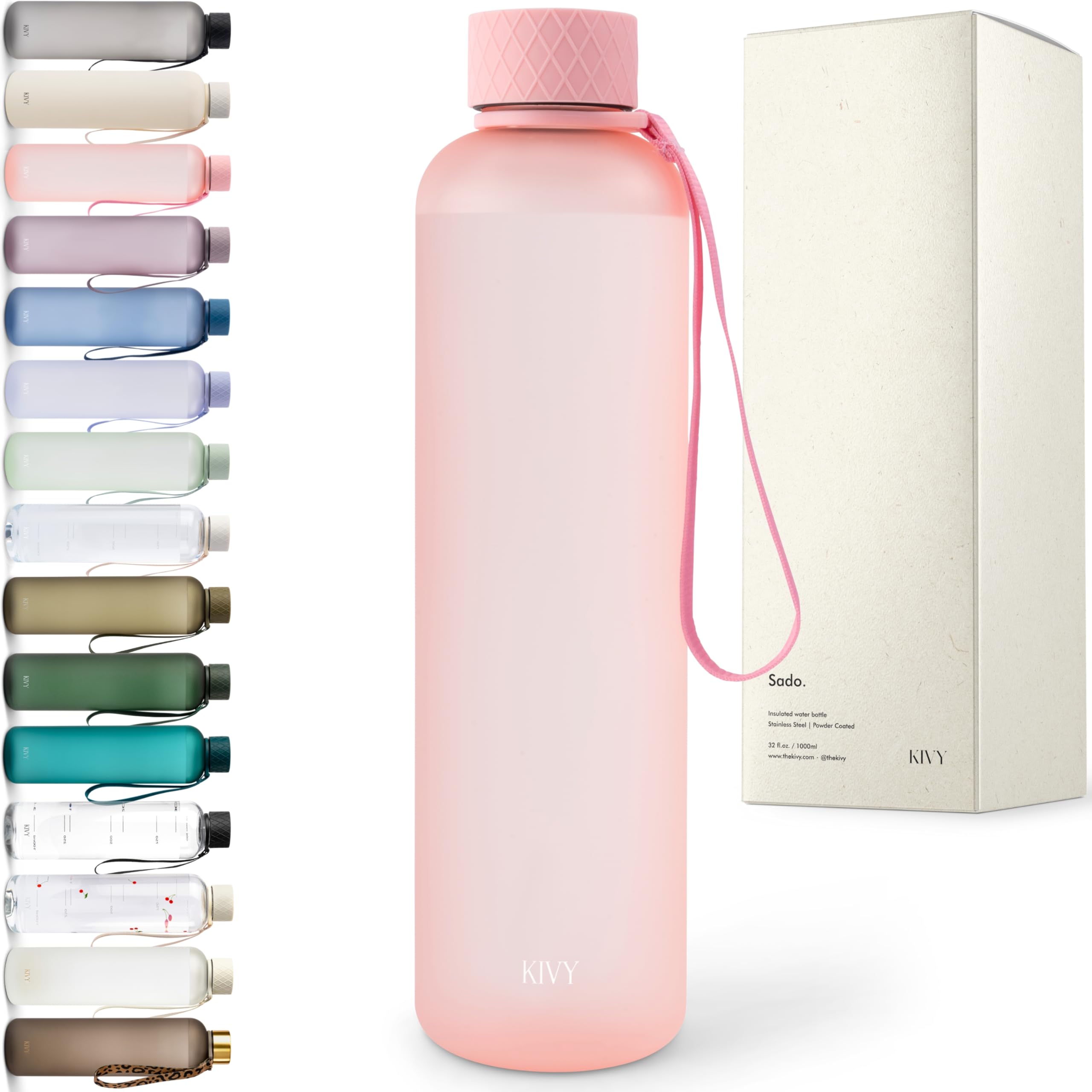 KIVYTritan Water Bottle (Nude)