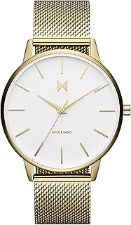 Boulevard Women's 38 MM Analog Century Gold Watch, Century Gold, Medium, Boulevard