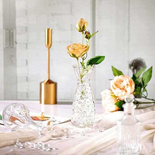 Miniatura 3 de 200,000 cuentas de gel de agua grandes transparentes para jarrón, cuentas florales, perlas de agua de gel, relleno de jarrón de perlas de agua para