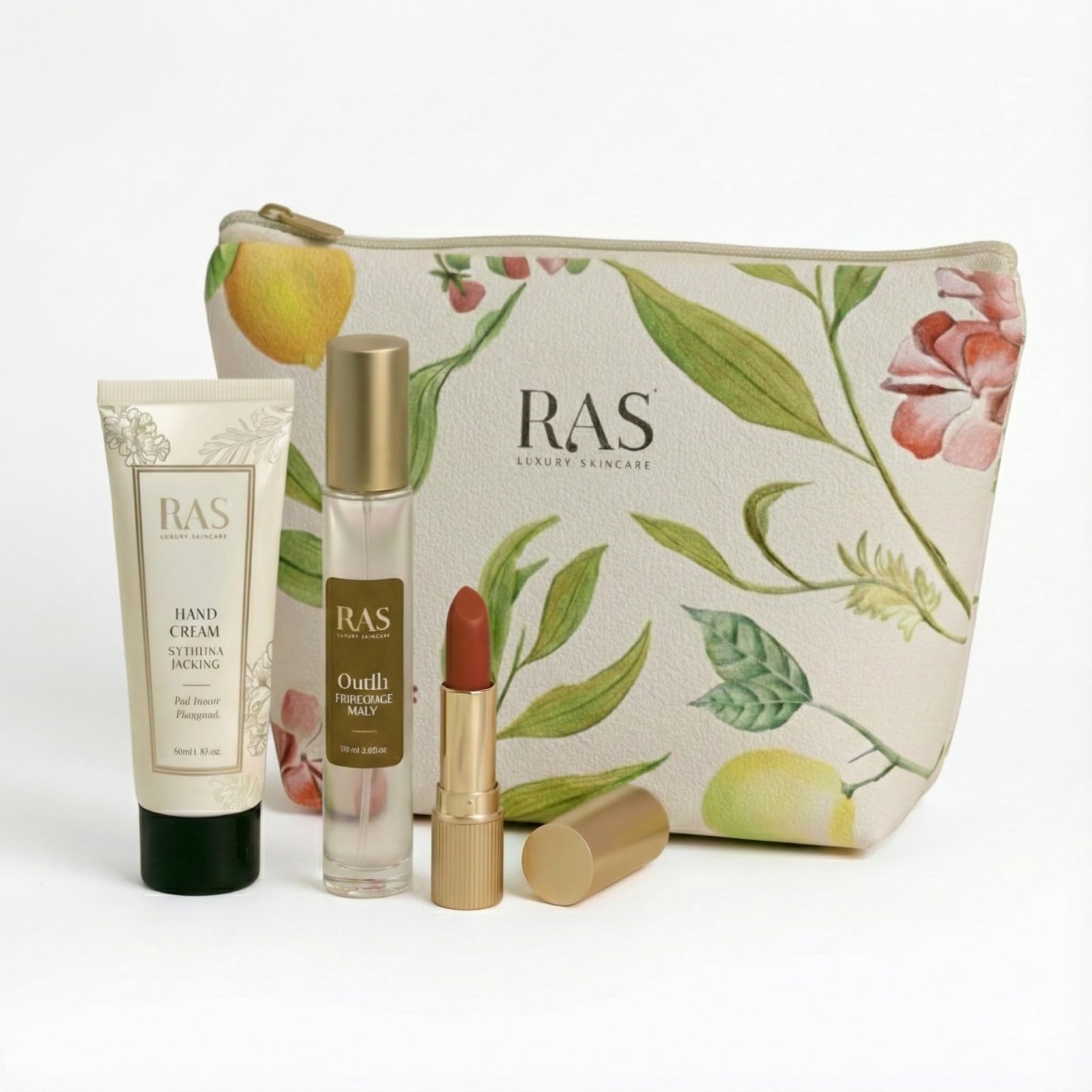 RAS Luxury Oils Effortless Elegance Beauty Gift Set for Women with Lipstick, Perfume & Hand Cream | Luxury Makeup & Fragrance Combo Kit | Hydrating Hand Cream | Premium Beauty Gift for Women-image-29
