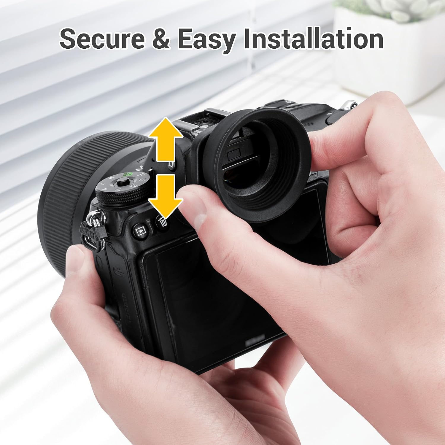 Extended Round Z6III Z5II Z7II Z6II DK-29 Eyecup, Upgraded Soft Silicon Eye Cup Viewfinder Eyepiece Eyeshade Cover for Nikon Z6 III Z5 II Z7 II Z6 II Z7 Z6 Z5 Camera, Replace Nikon DK-29 Rubber Eyecup