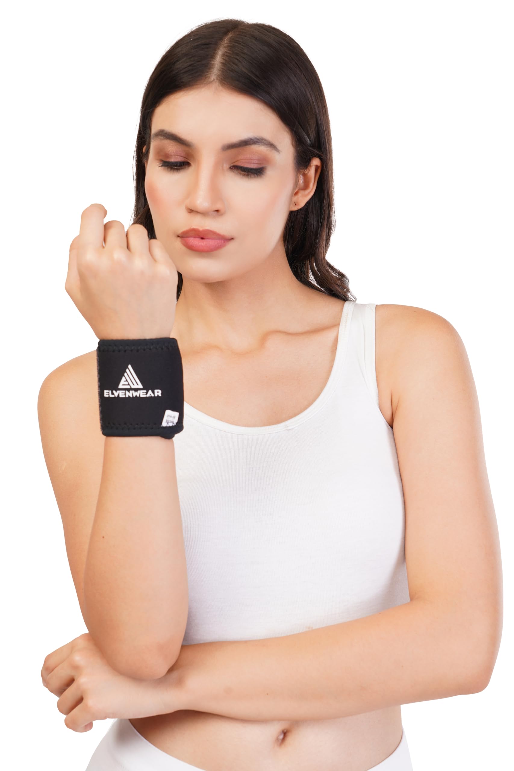 Elvenwear black wrist supporter