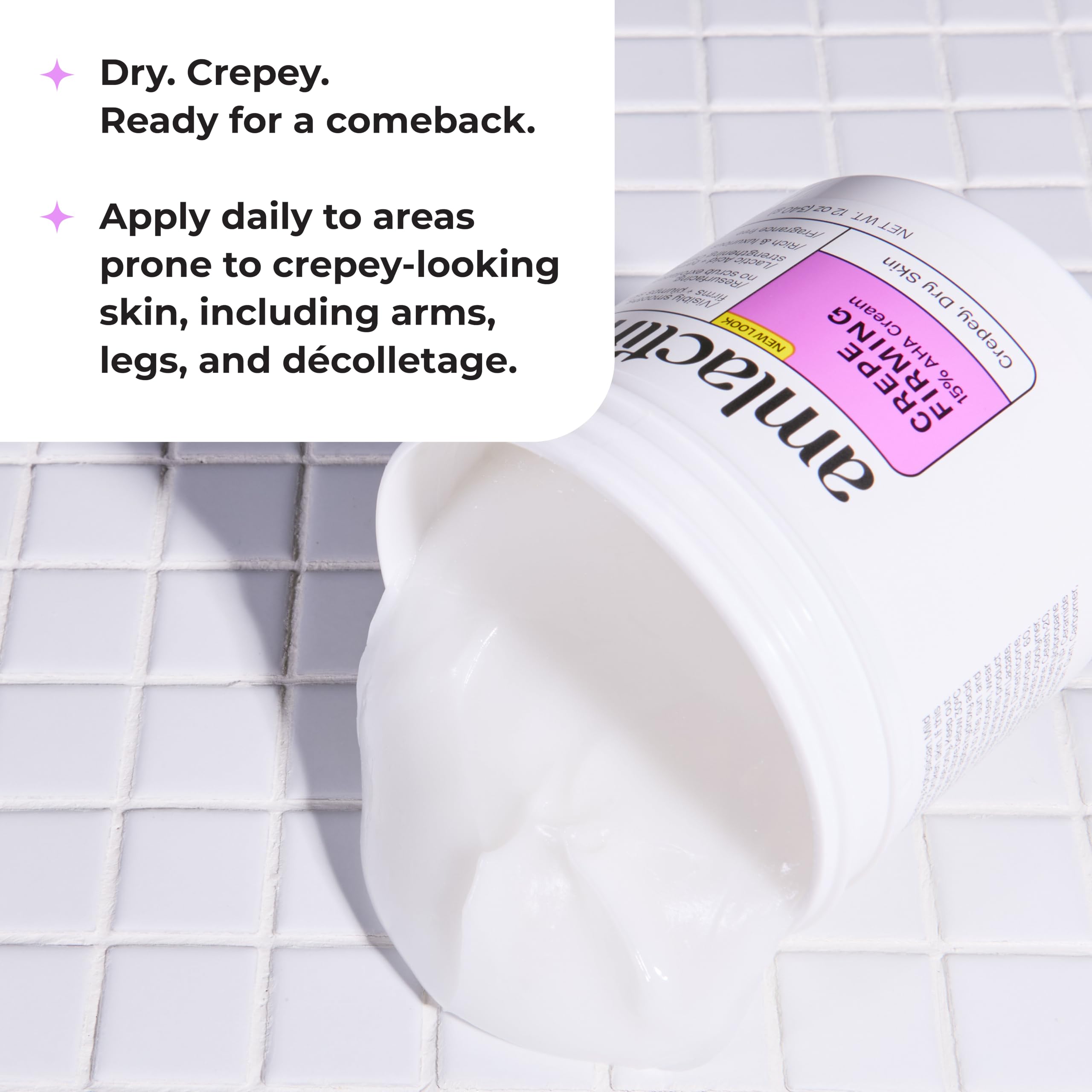 AmLactin Crepe Firming Body Cream - 15% Lactic Acid -6