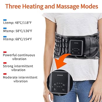 Amazon.com: GINEKOO Decompression Back Belt with Heating and