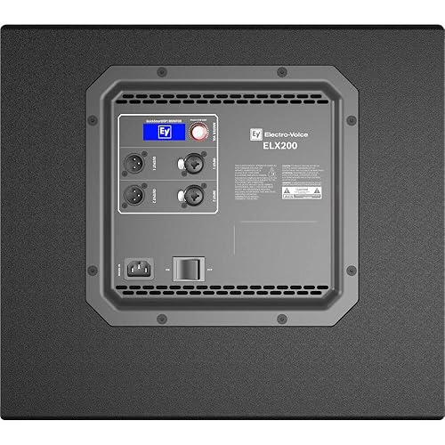 Miniatura 5 de Electro-Voice ELX200-12SP Paquete de subwoofer alimentado de 12 pulgadas y 1200 W con cubierta acolchada ELX200-12S-CVR para subwoofer ELX200 de 12