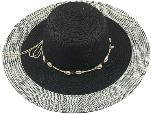 Large Floppy Summer Straw Sun Hat 