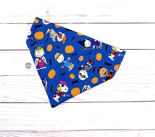 Miniatura 2 de Dog Bandana, Halloween Dog scarf, Dog costume bandana, slip over the collar dog bandana (Large)