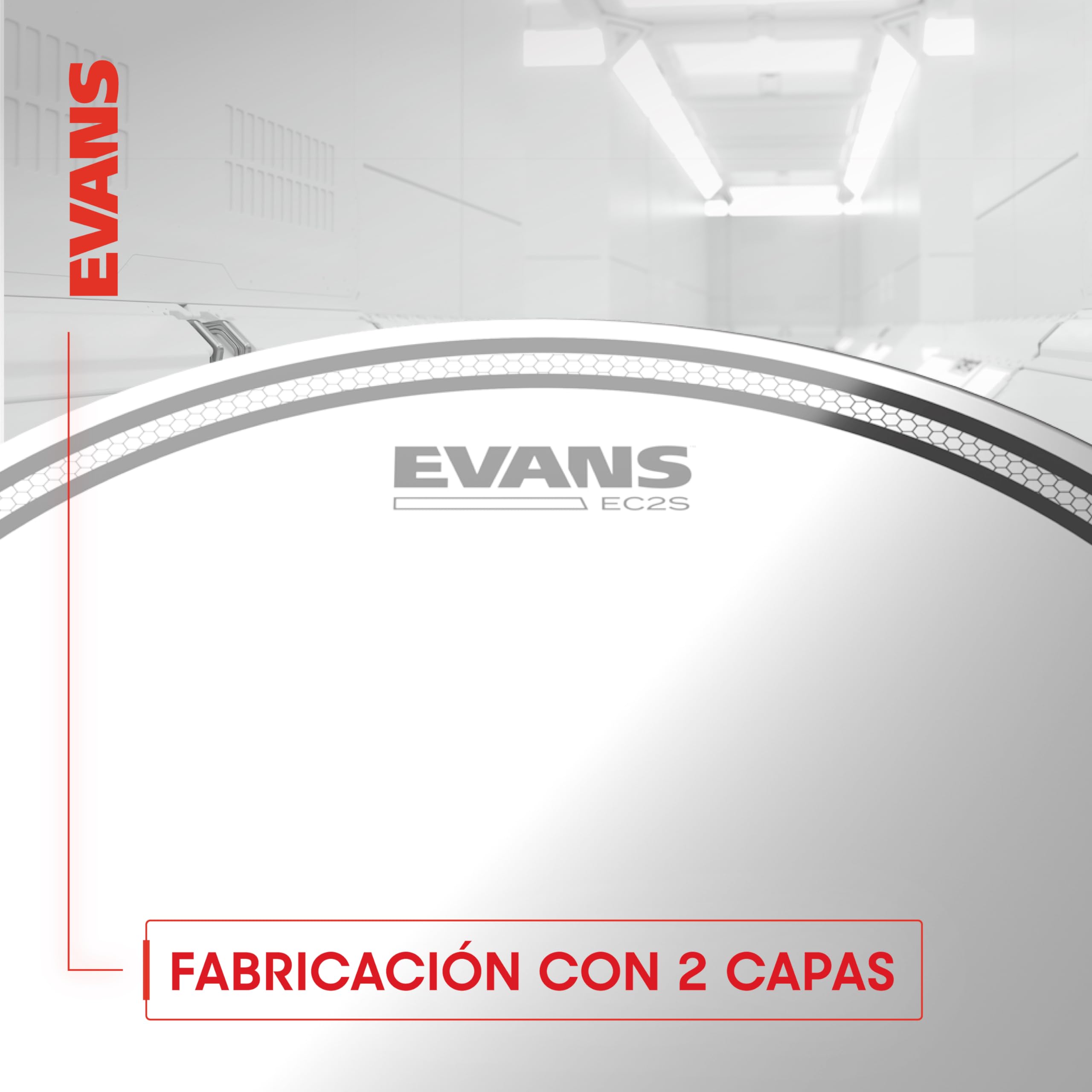 Evans B14EC2S - Parche para bombo, 14"