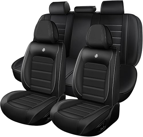 Miniatura 2 de Fundas de asiento de automóvil para Chevy Corvette 2000-2024, 5 asientos de ajuste personalizado, cojín protector de cuero, fundas interiores de