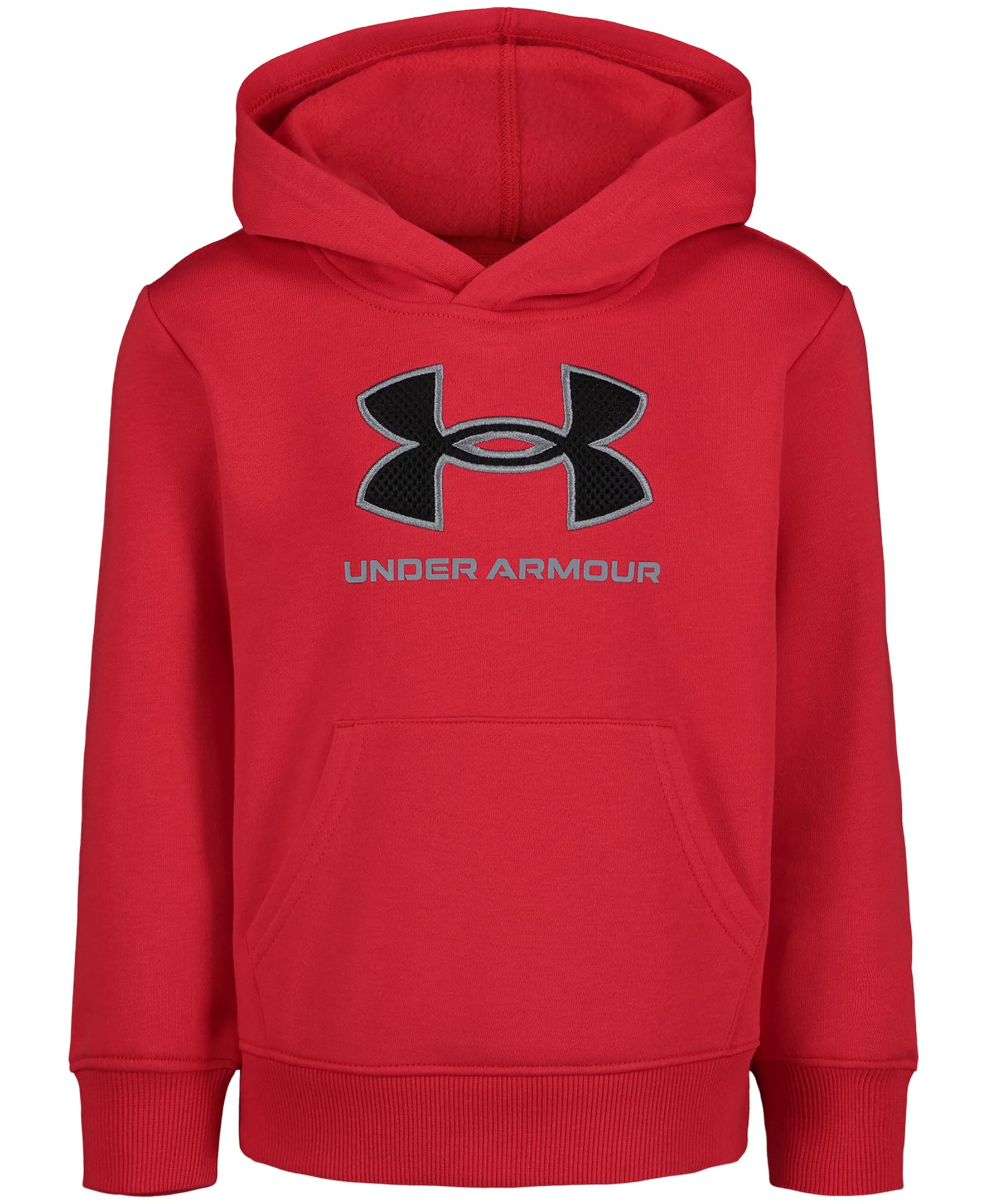 Under Armour Boys' Fleece Pullover Hoodie Sweatshirt, Relaxed Fit