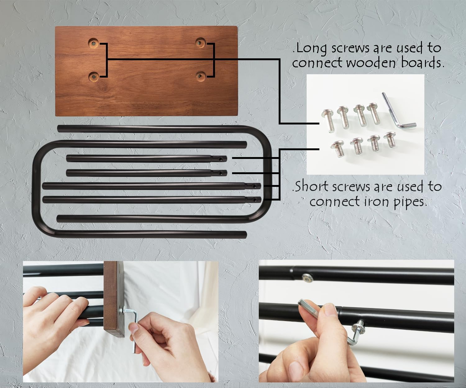 Hanger Stacker, Clothes Hanger Holder Organizer Stand, Portable Hanger Storage Rack, Large Wire and Velvet Hanger Holder for Laundry Room, Commercial Hanger Storage (Black Large - 32.7" H)