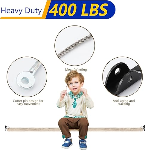 Miniatura 3 de Kit de anclajes antipuntas para muebles (paquete de 6) correas para muebles a prueba de bebés, armario seguro de 400 libras para evitar caídas,