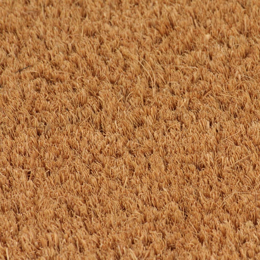 INLIFE Tapis de Porte Naturel 50x80 cm Fibre de Coco touffetéMaison & Jardin,Décorations,Paillassons-8.6 lb-Brun-44164