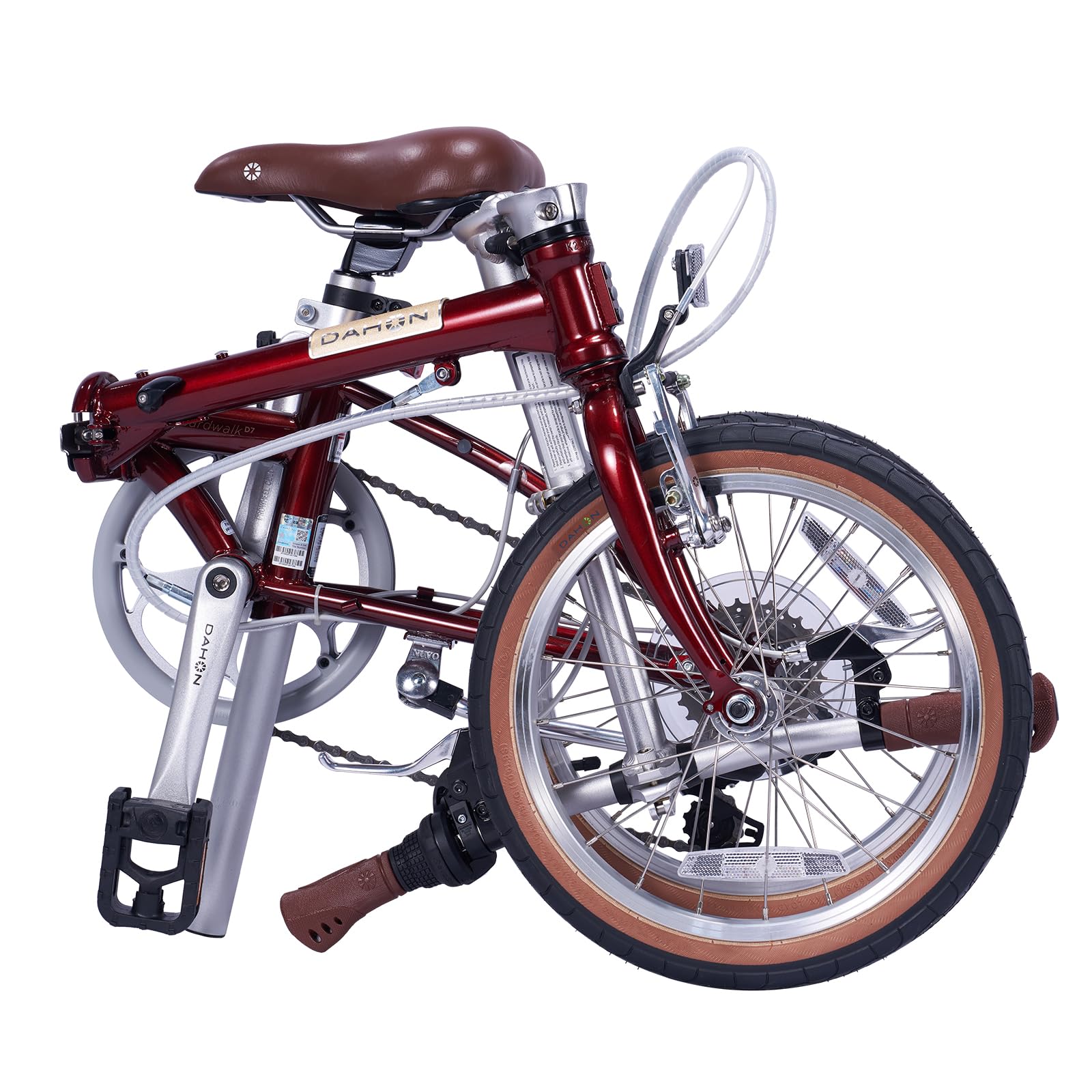 DAHON boardwalk D7 フレームセット Amazon.com : Dahon Boardwalk D7 Folding Bike for Adults, 16