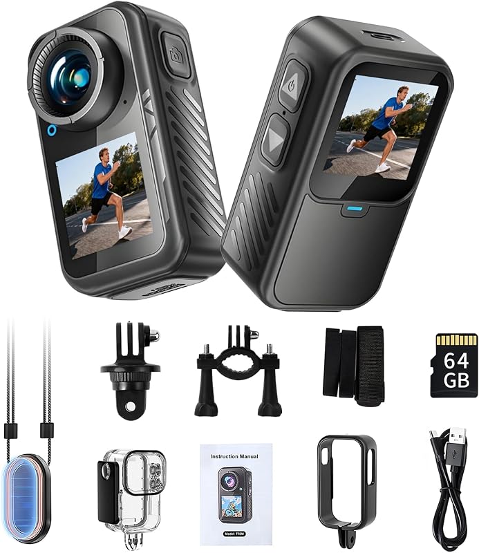 4K 128GB Action Camera