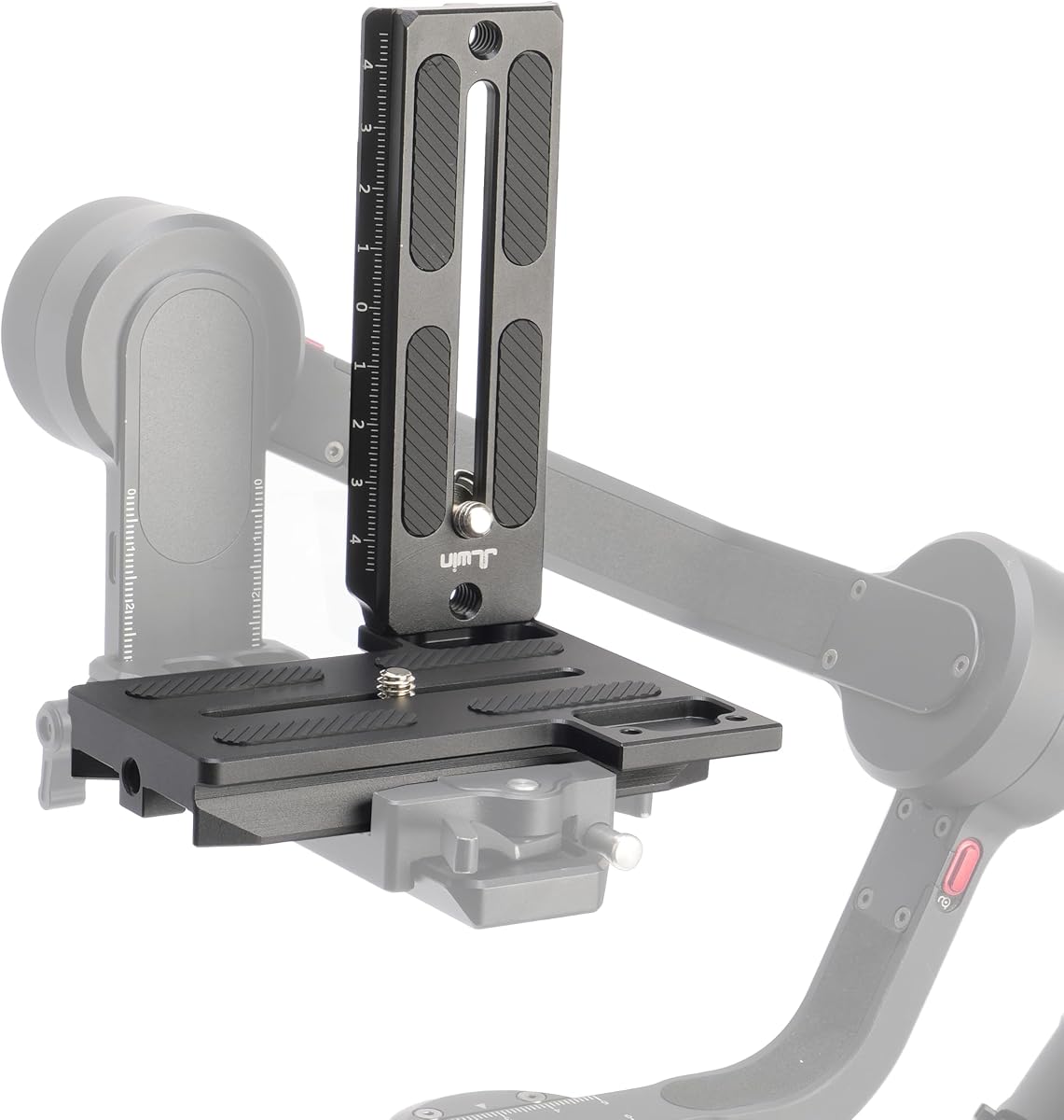 L Bracket Vertical Horizontal Switching Camera Quick Release Plate for ZHIYUN Crane 2/3 LAB, Weebill-S/3/2 and for DJI Ronin RSC2 RS2 Gimbal Stabilizer, for Manfrotto 501PL Arca-Swiss Tripod