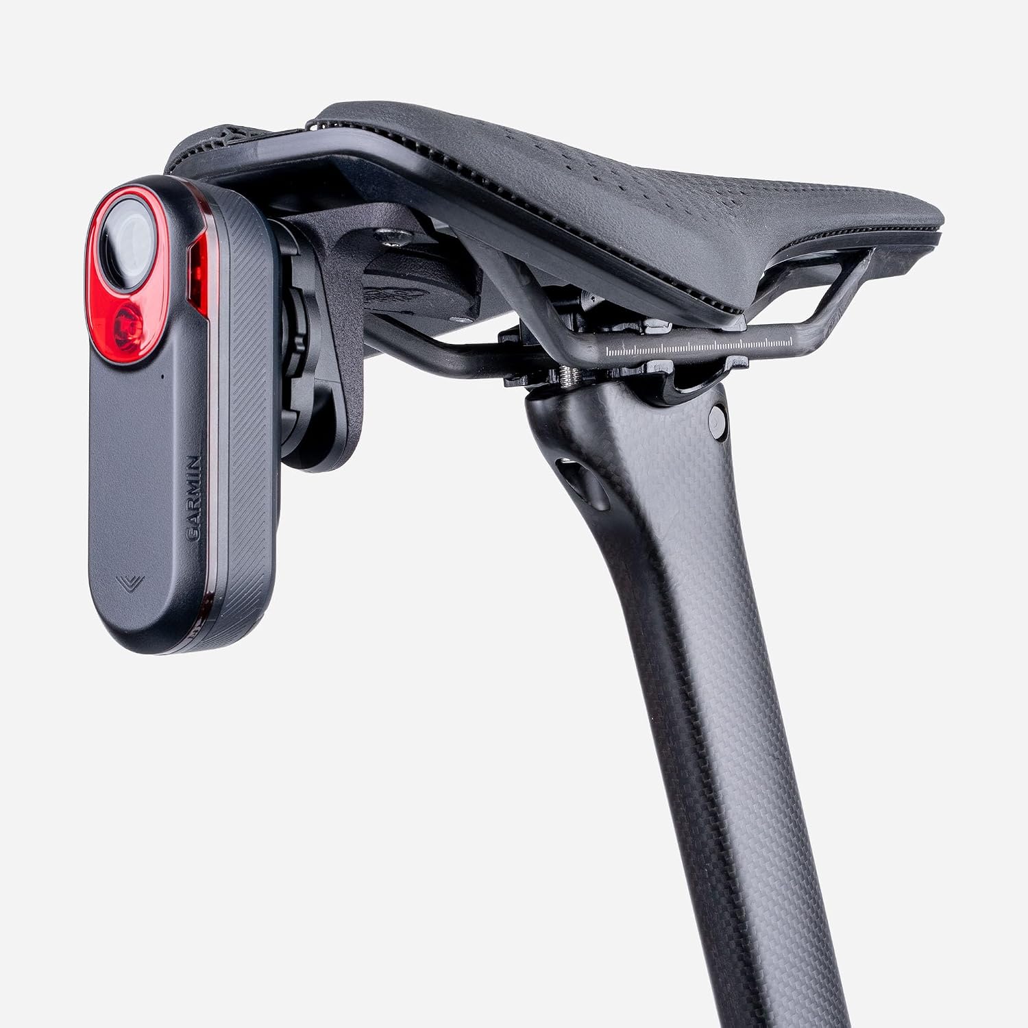 Bicycle Accessories - Saddle Mount - for Specialized SWAT/S-Works Saddle, Compatible with Garmin Varia 715, with Additional AirTag Mount, Size S