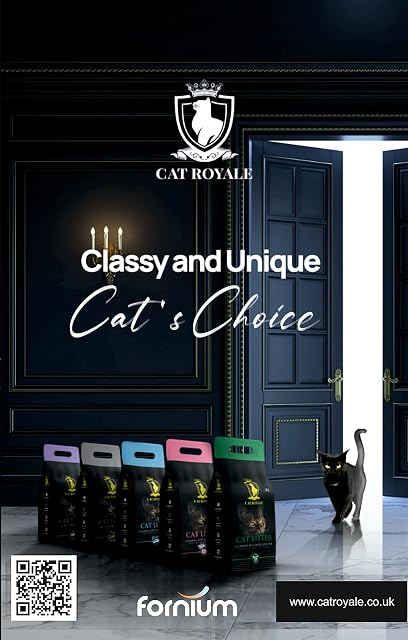 Foto 7 de 8 de Cat Royale Arena para gatos natural de bentonita sin perfume, 5 litros, alta absorción de líquidos, sin polvo