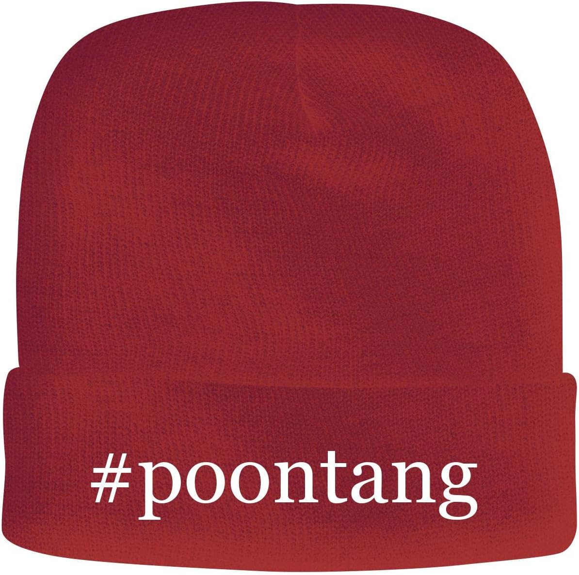 BH Cool Designs #Poontang - Men's Hashtag Soft & Comfortable Beanie Hat Cap