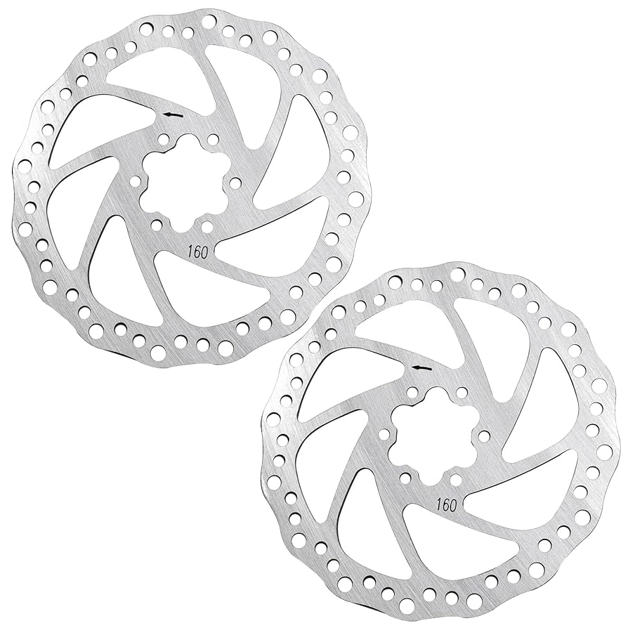 2枚セット　シマノディスクブレーキローター160mm Amazon.co.jp: シマノ 160mm ディスクブレーキローター SM-RT56