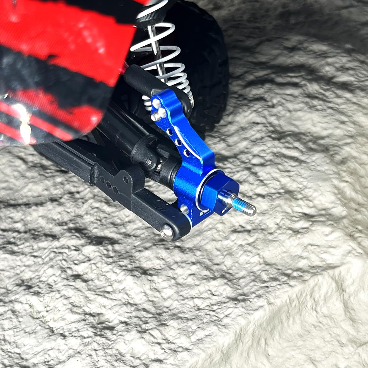 GTHELE Steering Blocks Caster Block Stub Axle Carriers & 12mm Hex