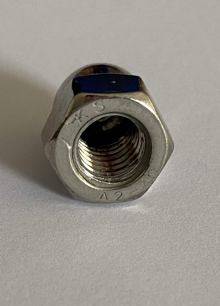 Dado cieco inox A2 (M6) 10 pezzi