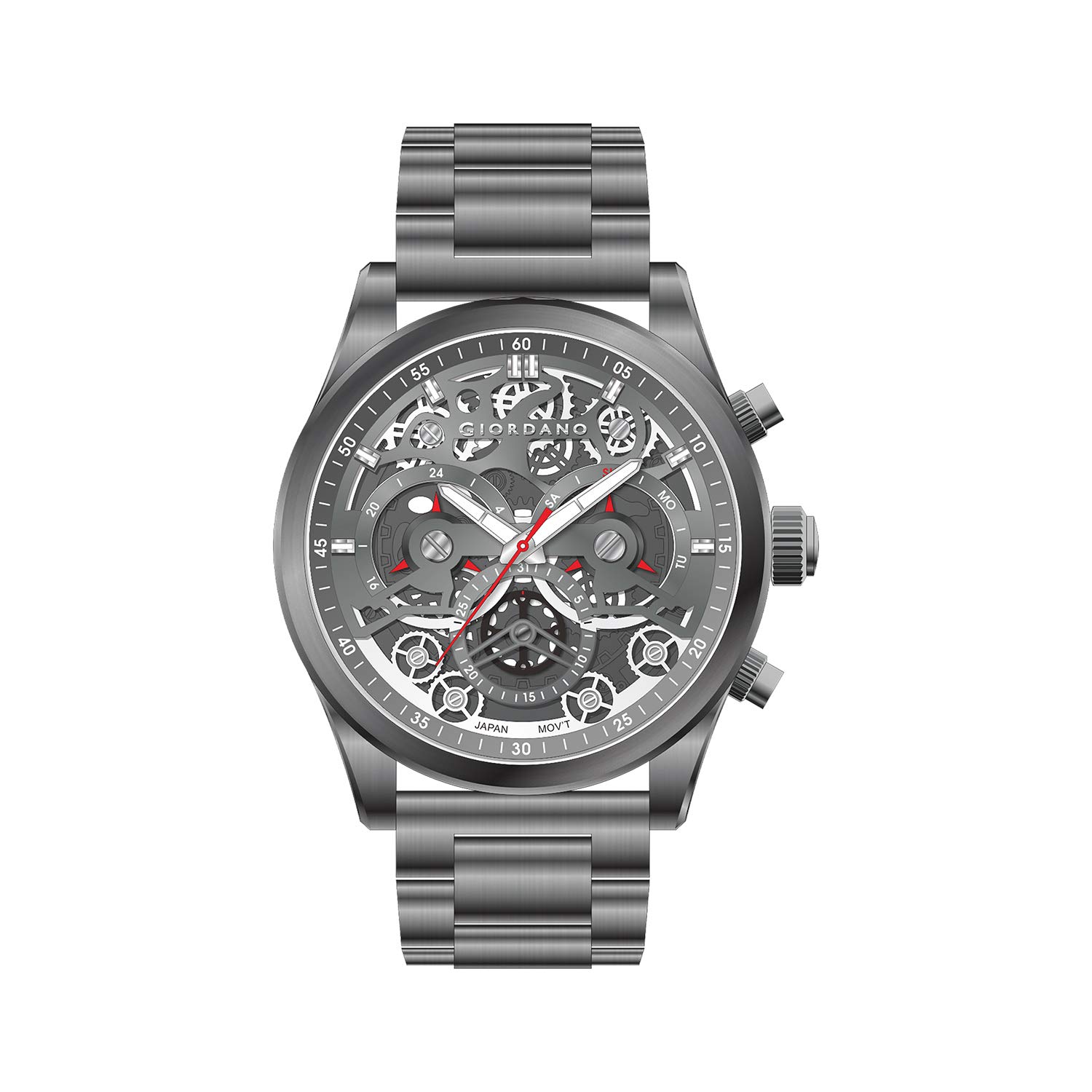 Giordano Grey Dial Multifunctional Mens Watch-GD-1087-33 (B08D38MQL3) Amazon Price History, Amazon Price Tracker