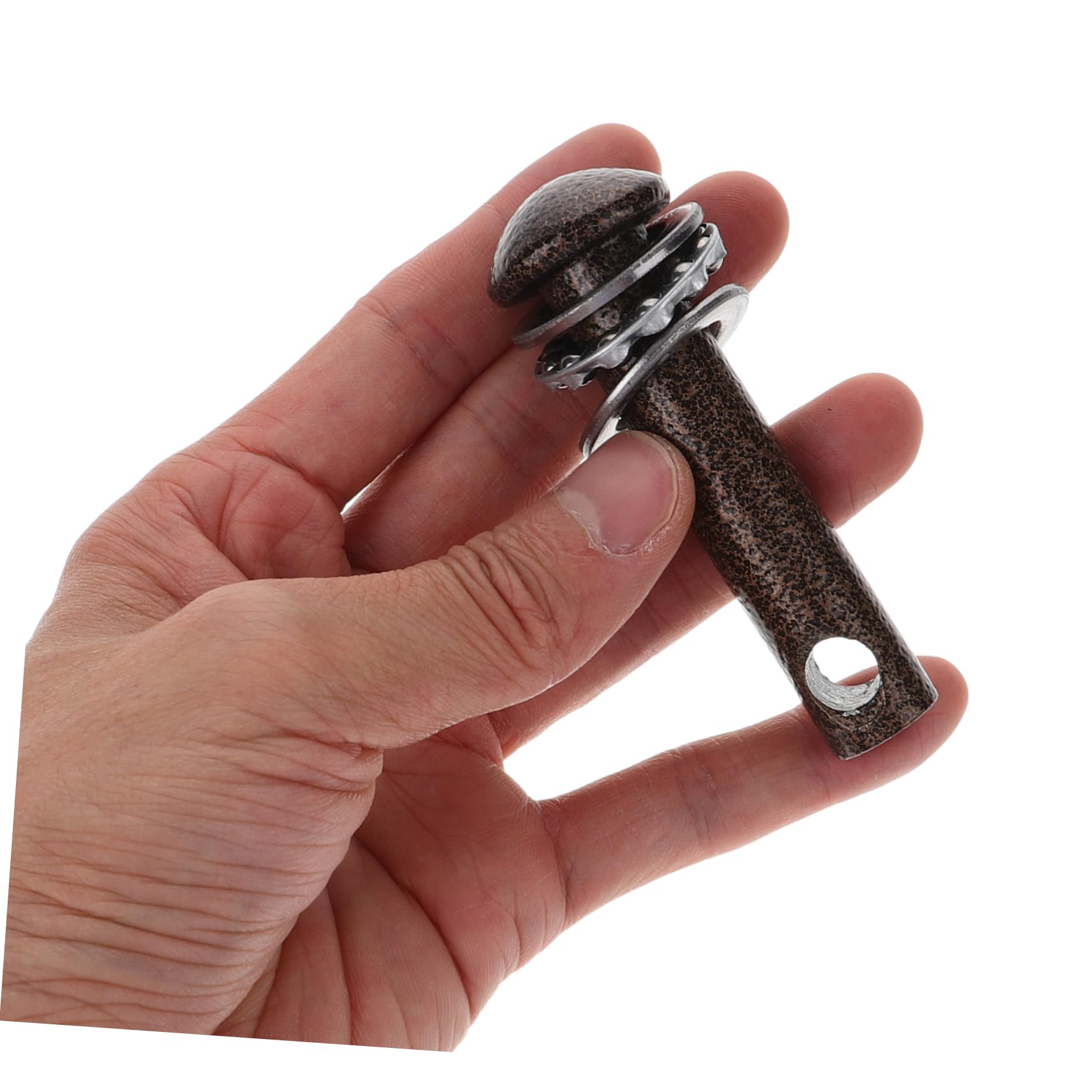 BESPORTBLE 4piezas Anillo De Metal para Columpio De Hamaca Soporte para Sillas Colgantes y Accesorios De Montaje para Camping y Actividades
