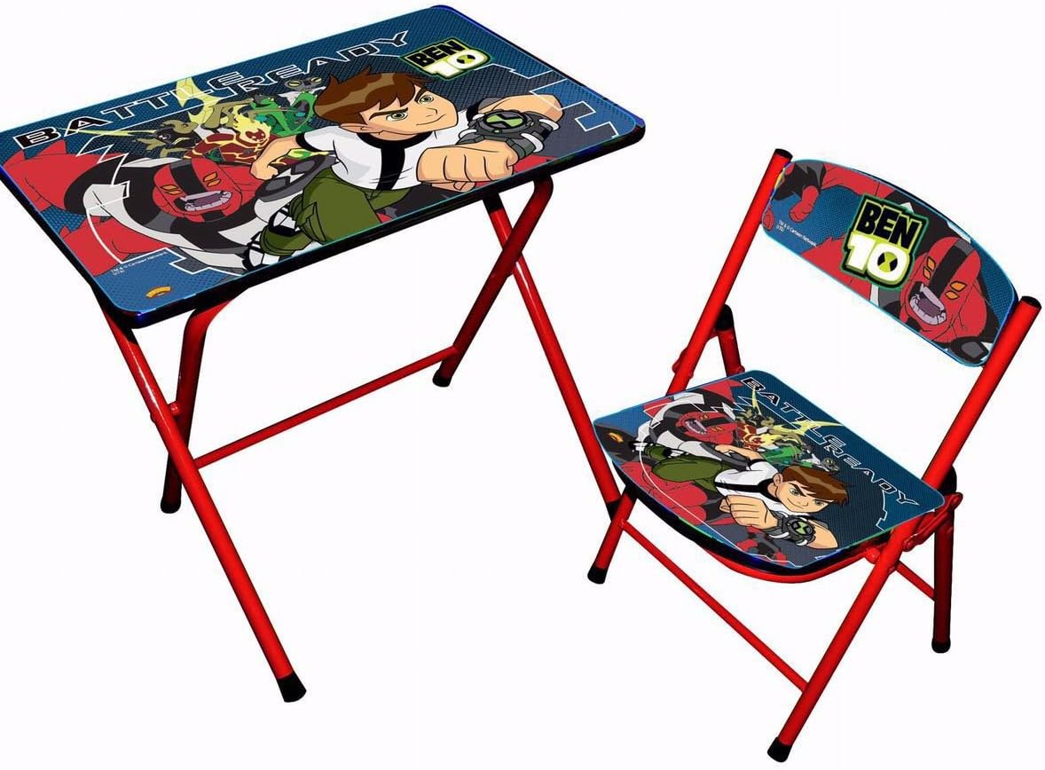 Ramson Ben 10 Study Table and Chair For Kids