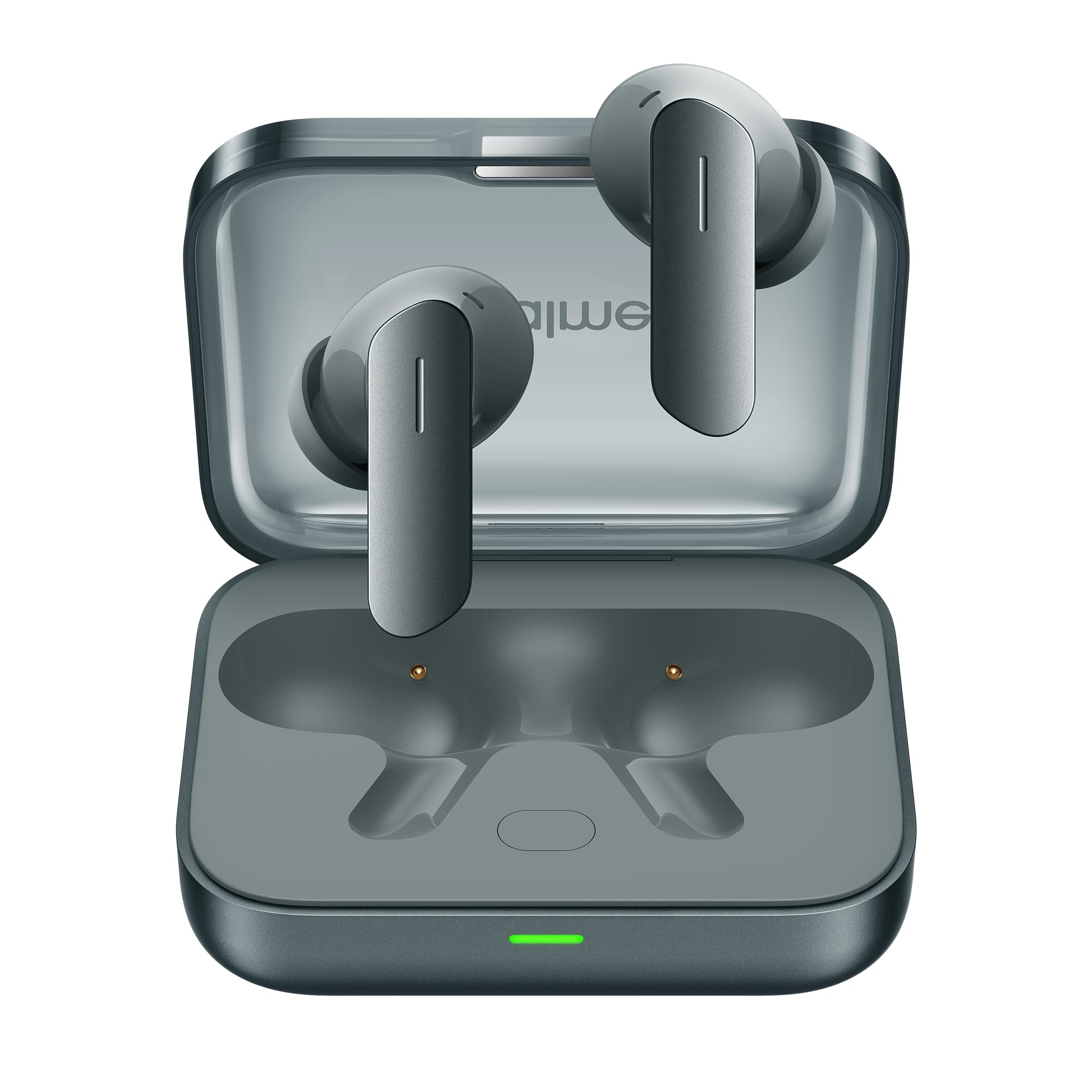 realme Buds Air 7, Driver Deep Bass da 12,4 mm, Cancellazione attiva del rumore smart fino a 52 dB, Fino a 52 ore di riproduzione, Alta risoluzione professionale di alta risoluzione, Verde