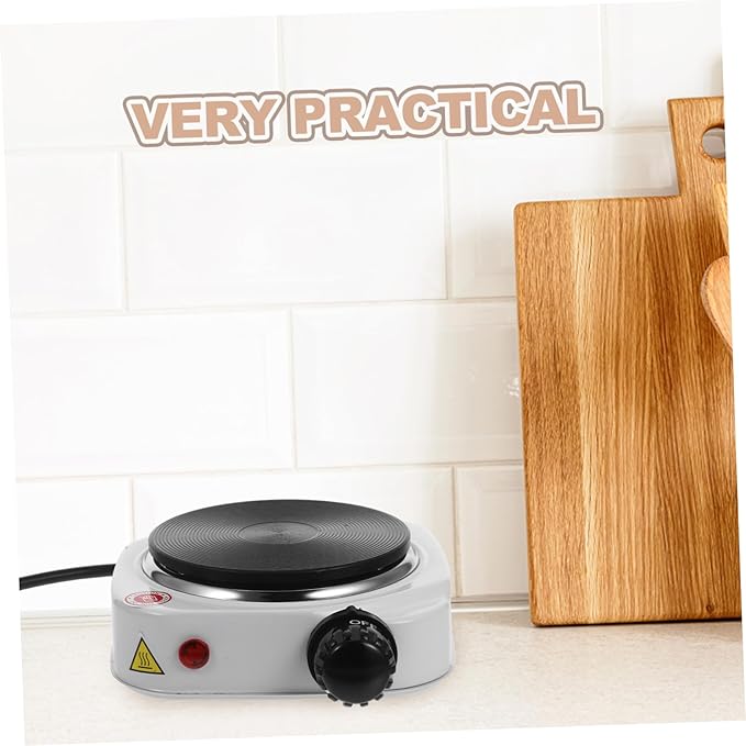 Estufa Eléctrica Compacta 1 Puesto 14x14 cm 110V miniatura 8