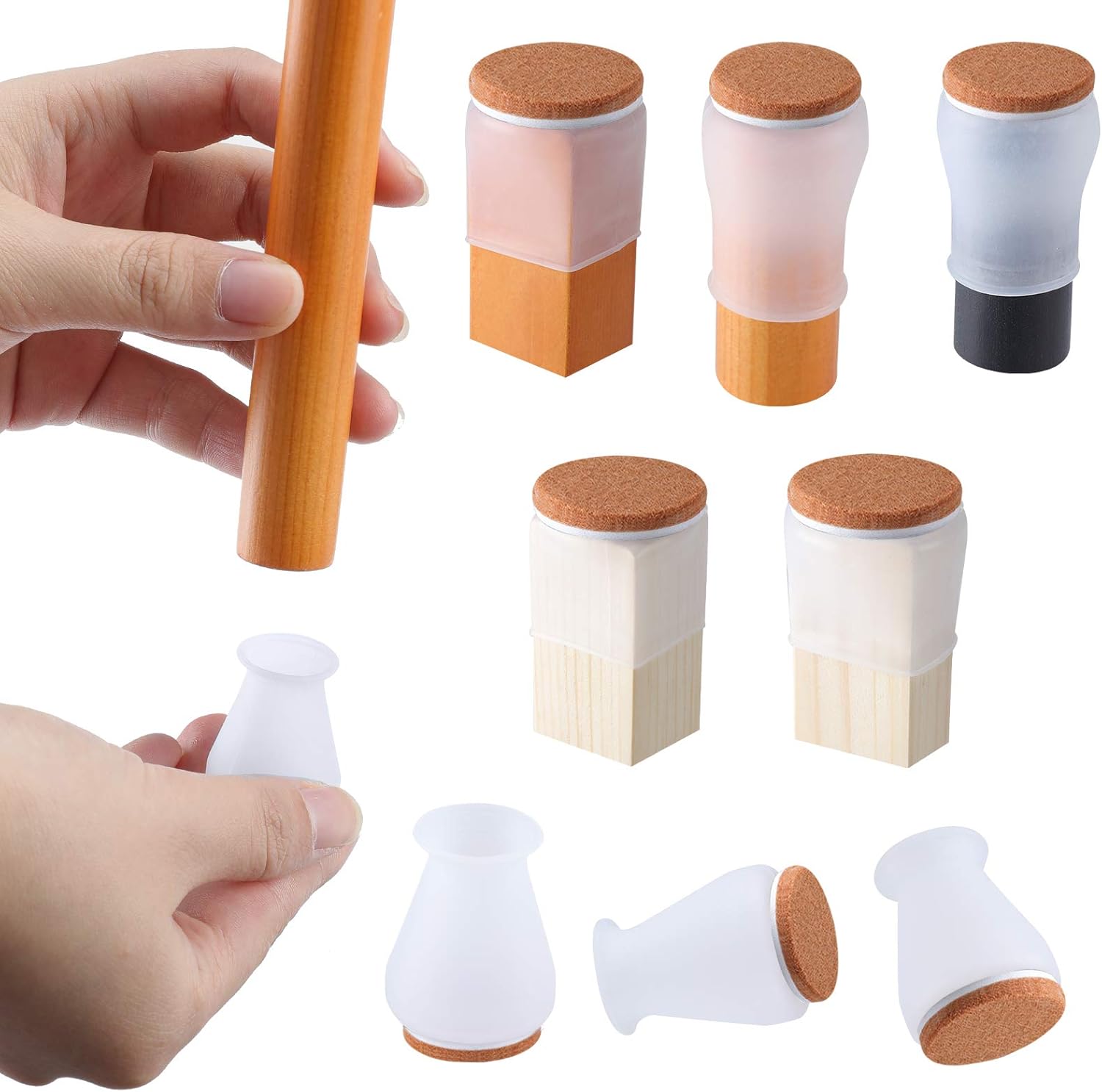 Buy Extra Small Silicone Chair Leg Floor Protectors With Felt Buy Extra Small Silicone Chair Leg Floor Protectors With Felt