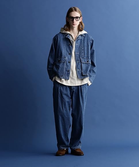Amazon.co.jp: [ショット] ジーンズ NEP DENIM 2 TUCK PANTS 