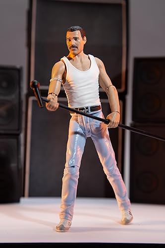 Miniatura 2 de McFarlane Toys - Figura de acción de Music Maniacs Rock Freddie Mercury de 6 pulgadas