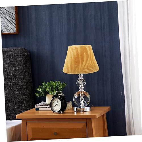 Miniatura 2 de Homoyoyo Pantalla de lámpara con borla, pantalla de mesa, pantalla festoneada, pantalla de tela rústica, pantalla de lámpara de noche, pantalla de