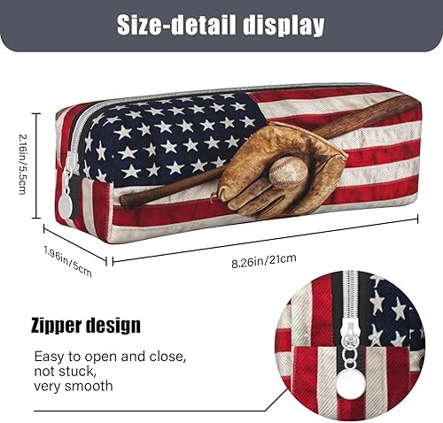 Miniatura 3 de Estuche para lápices, estuche pequeño con cremallera, organizador de artículos de papelería de oficina para estudiantes para niñas y niños, guante