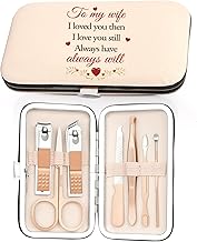 Gifts for Wife,Best Wife Gift Ever Christmas Gift Ideas Xmas Stocking Stuffers Birthday Valentines Day Cool Presents for Her Romantic from Husband Nail Clippers Manicure Kit for Women
