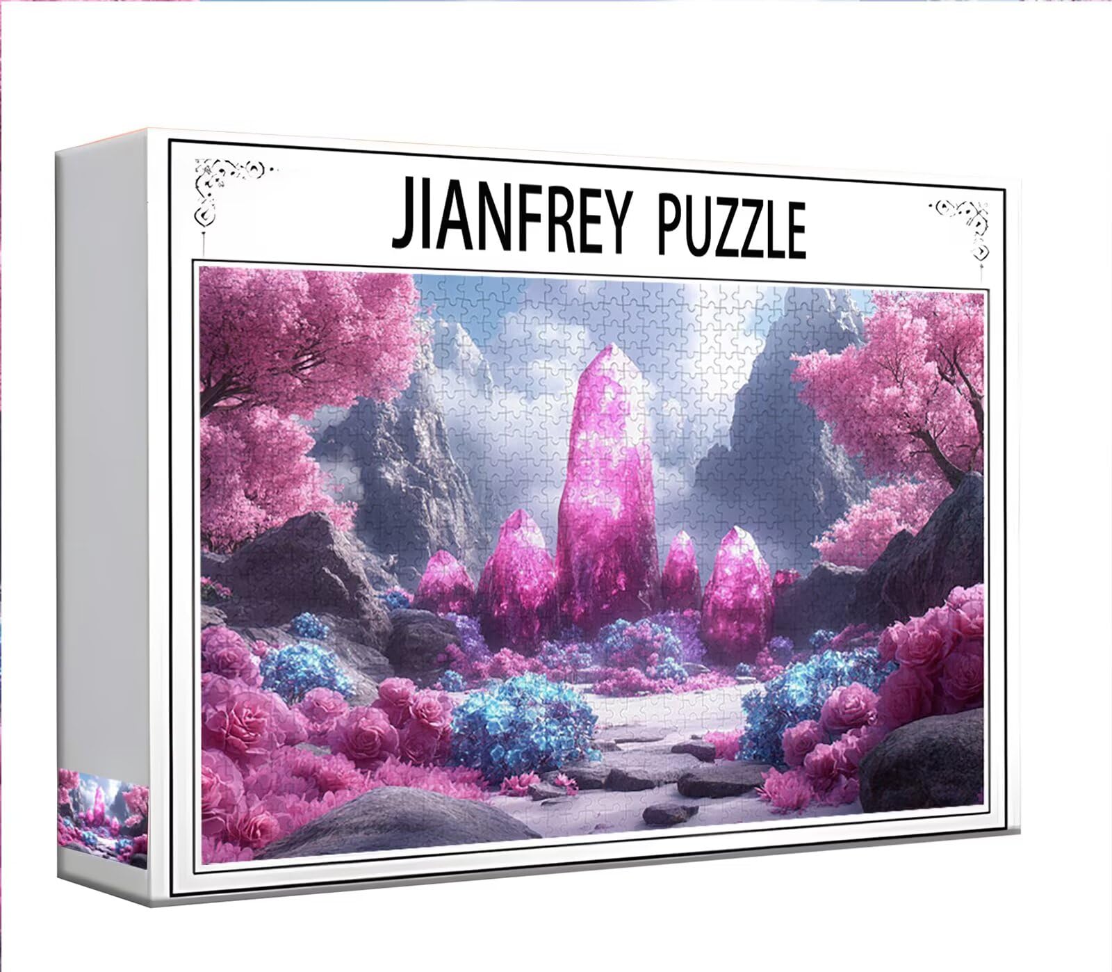 Puzzle 4000 Piezas Adultos Puzzle Fantasía Paisaje Rompecabezas Adultos XXL 140 x 87cm, Impossible Rompecabezas, Jigsaw Arte Juego Educa Familiar Aliviar El Estrés, Regalos para Hombres y Mujeres J-1