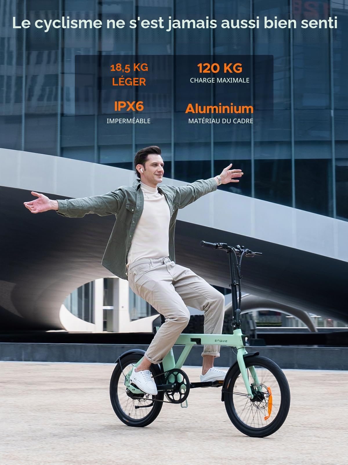 ENGWE Velo Electrique Homme-vélo électrique Batterie 36V 9.6Ah, P20 | jusqu'à 80 km, vélos électriques Moteur 250W Max 25km/h, Velo Electrique Pliable Pneus 20 * 1,95 Pouces,