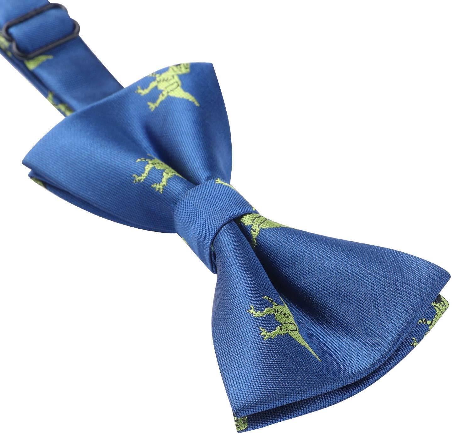 HISDERN Bow Ties for Boys Pre Tied Toddler Bow Tie Adjustable Kids Bowties Clip On Fun Patterned Bowties for Wedding Party