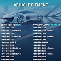 Vista 2 de IRONTEK Manija de puerta interior para parte delantera/trasera izquierda del lado del conductor para Chevrolet 95-00 C/K Tahoe, 99-06 Silverado