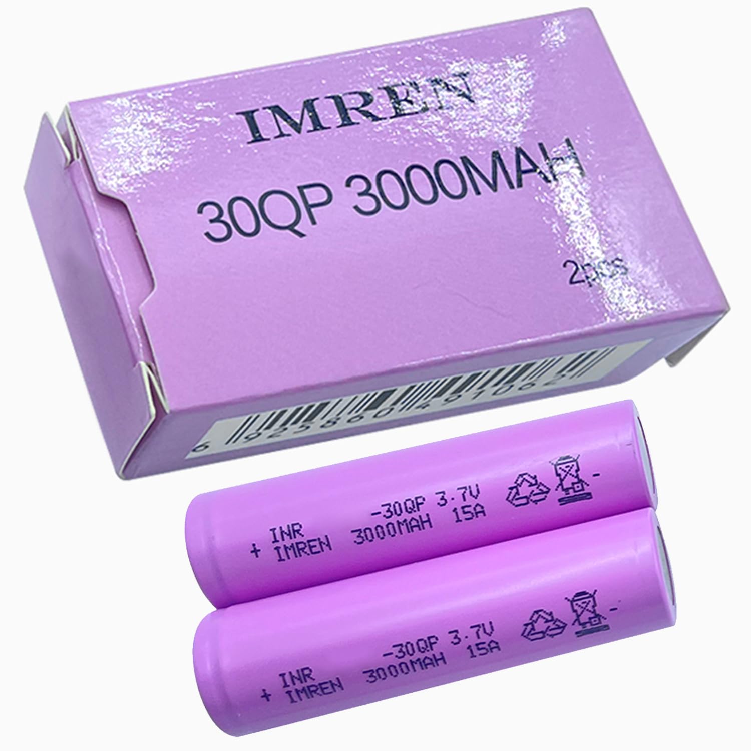 Amazon.com: Imren IMR I8650 3.7V Rechargeable Batteries