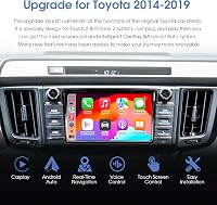 KAOLALI Vezeték Nélküli CarPlay Adapter Toyota Autókhoz - Touch2 és Entune2 Rendszerekhez (2014-2019) - Android Tükrözés, USB Csatlakozás

A 7