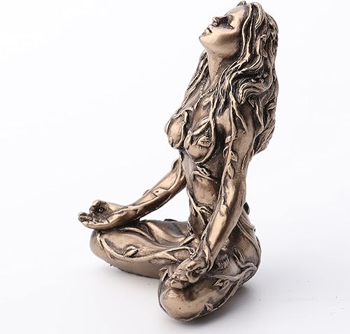 Miniatura 3 de Veronese Design 2.5" Madre Tierra Gaia Sentado Lotus Pose