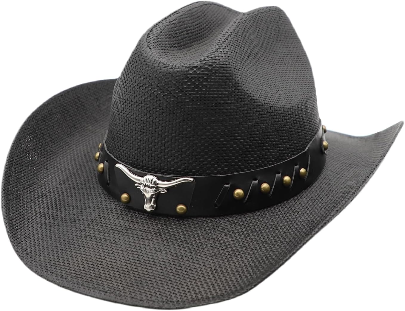 Straw Cowboy Hat for Men Cowgirl Hats Women Wide Brim Beach Sun Hat Western Summer Hats