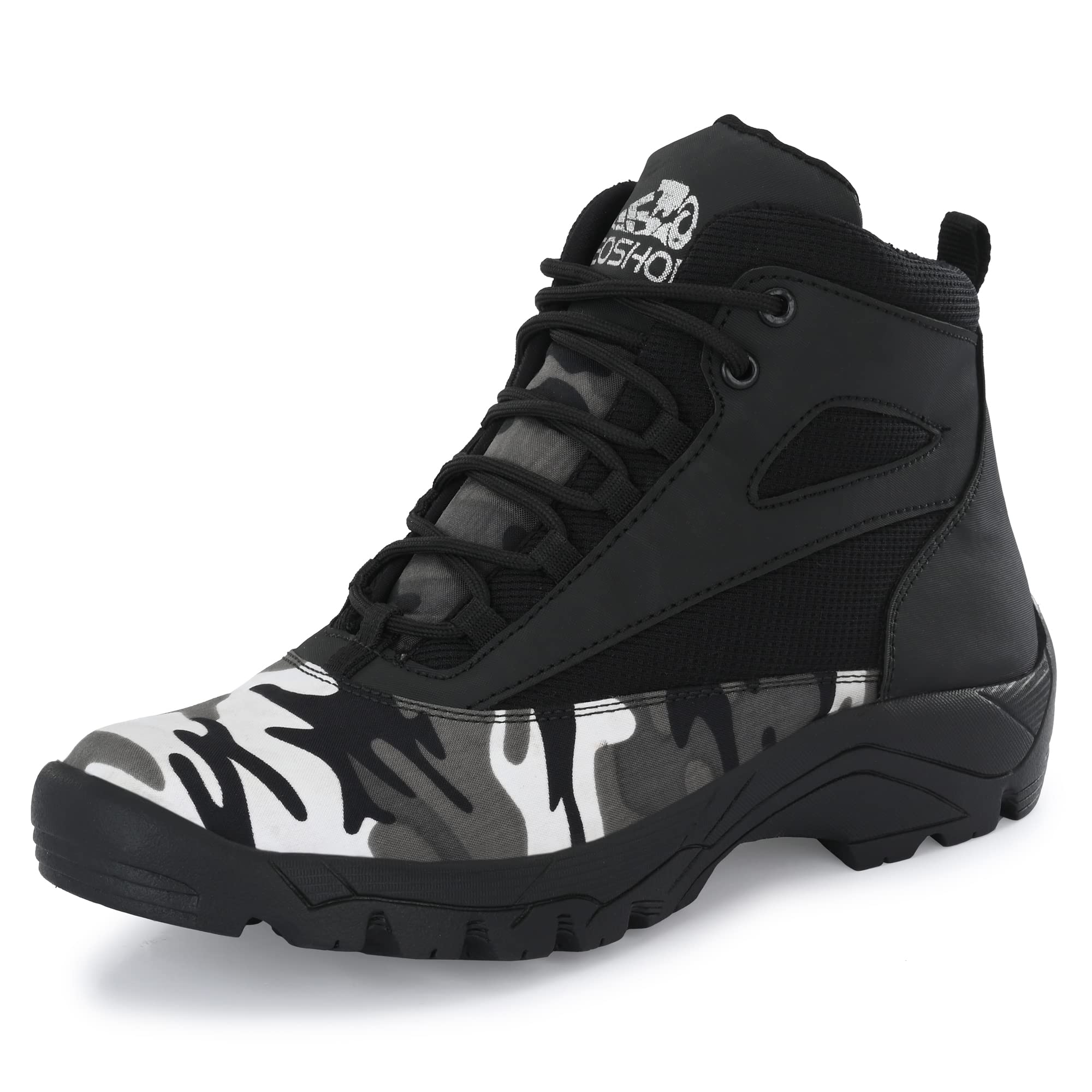 Leo's Fitness ShoesMen's Jungle Hiking Outdoor Boots For Trekking Backpacking Mountaineering & Other Activities