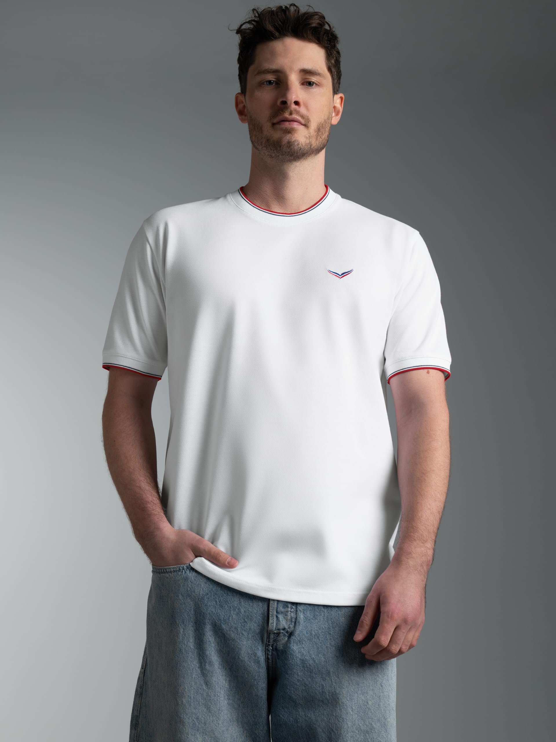 Trigema Herren T-Shirt in Piqué-qualität T-Shirt (1er Pack)