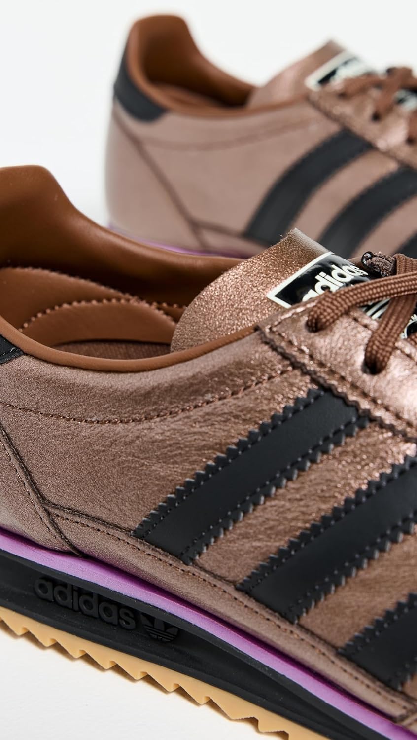 adidas Womens Sl 72 Og Lace Up Sneakers Shoes Casual - Brown